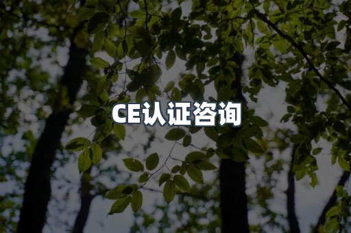 CE认证咨询